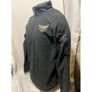 Marmot Fenwick Fleece Pullover 2XL Black Quarter Zip